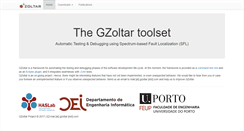 Desktop Screenshot of gzoltar.com